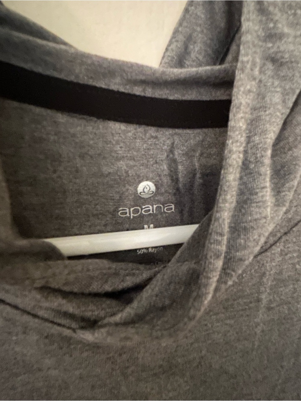 Apana Men's Heather Gray Turtleneck Sweater